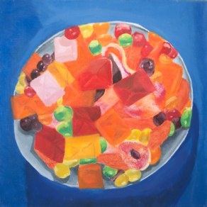 Self Portrait: Candy - Oil on Canvas, 2010
